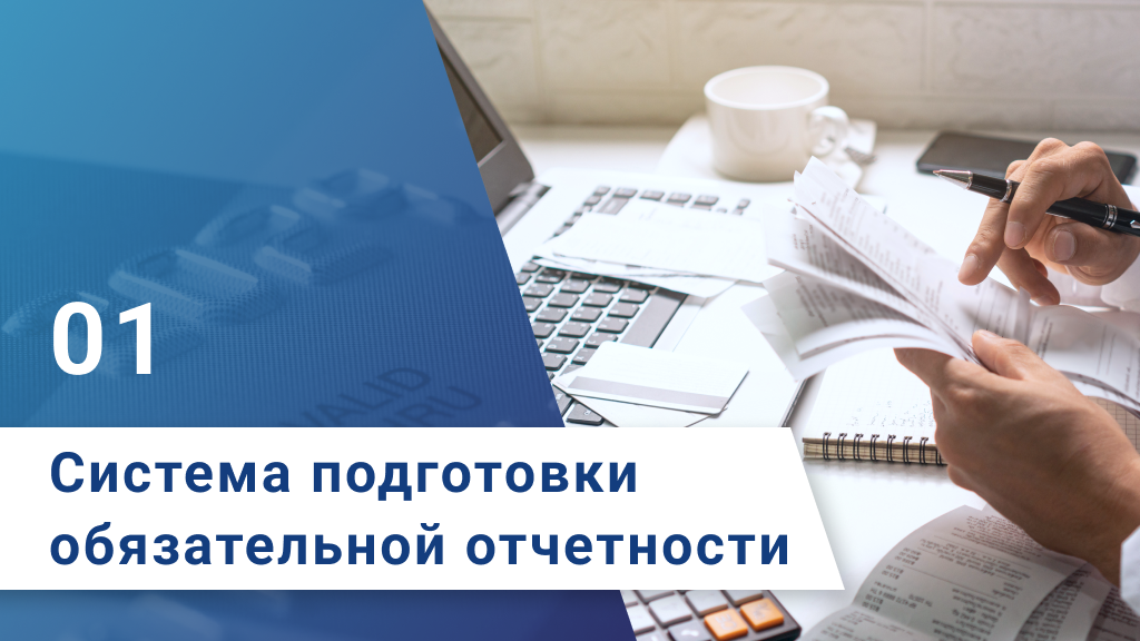 Система подготовки обязательной отчетности - шаг 1