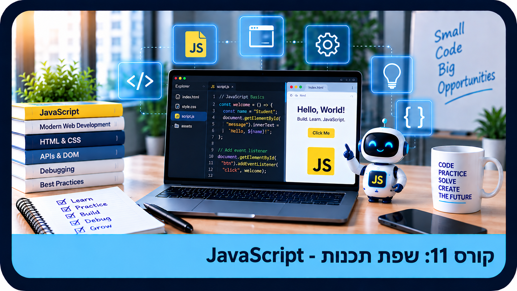 קורס 11 שפת תכנות - JavaScript