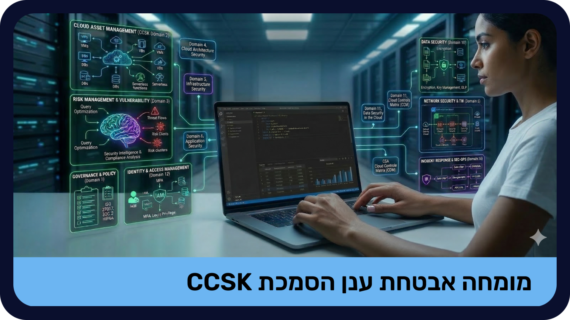 מומחה אבטחת ענן הסמכת CCSK - מוקלט