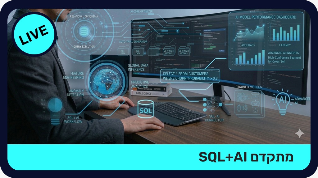 SQL מתקדם & AI - LIVE