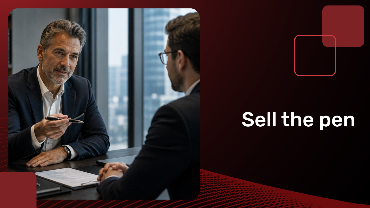 Sell the pen