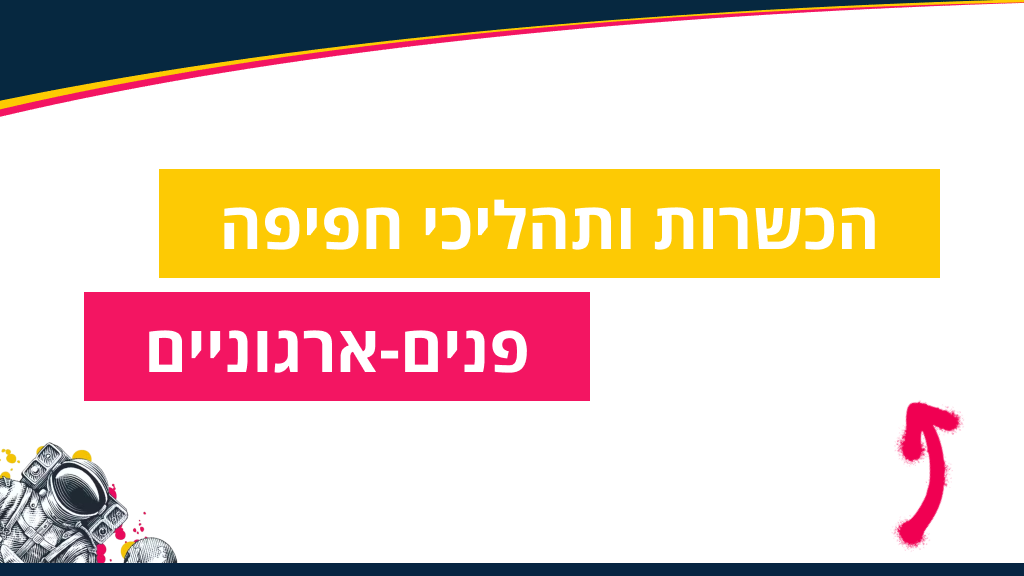 הכשרות ותהליכי חפיפה פנים-ארגוניים